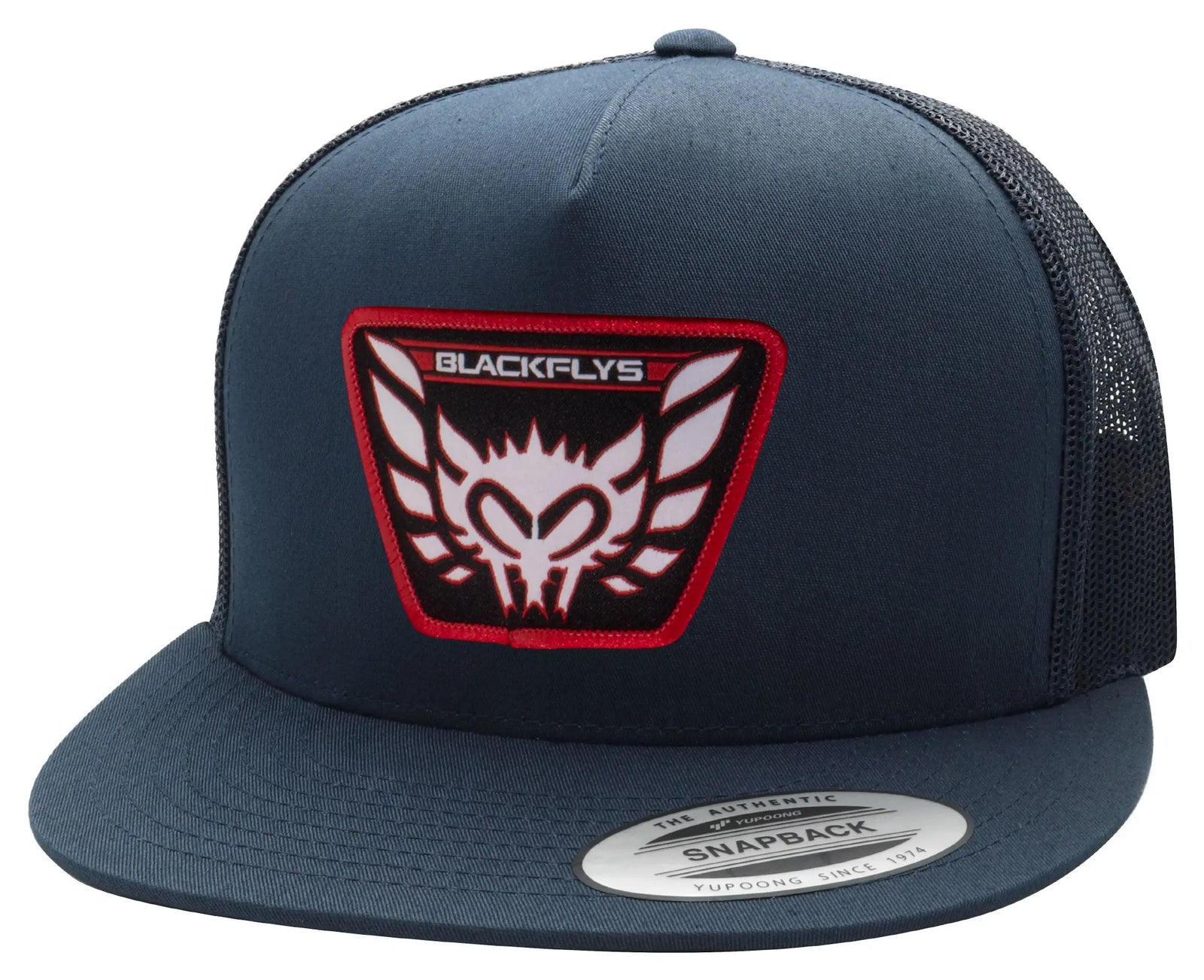 Trans-Am Fly Patch Trucker - BlackFlys