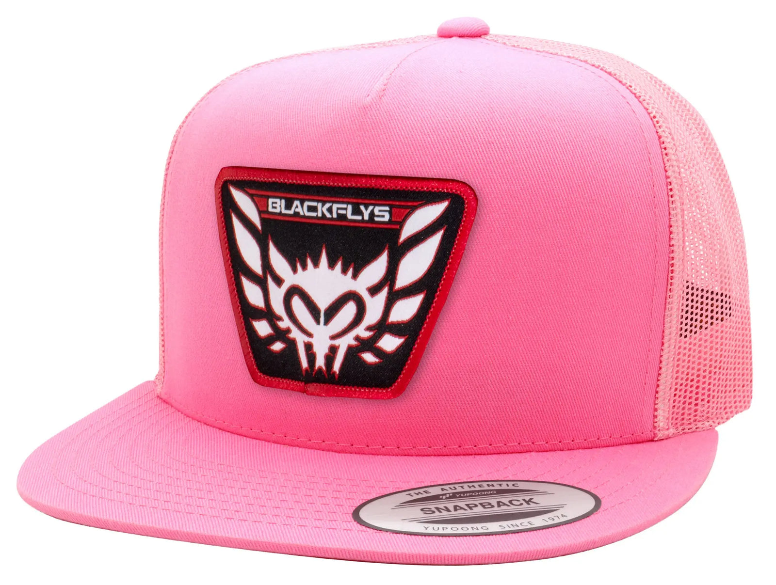 Trans-Am Fly Patch Trucker - BlackFlys