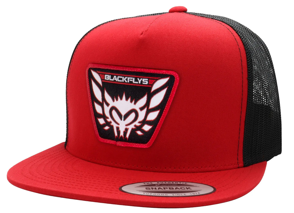Trans-Am Fly Patch Trucker - BlackFlys
