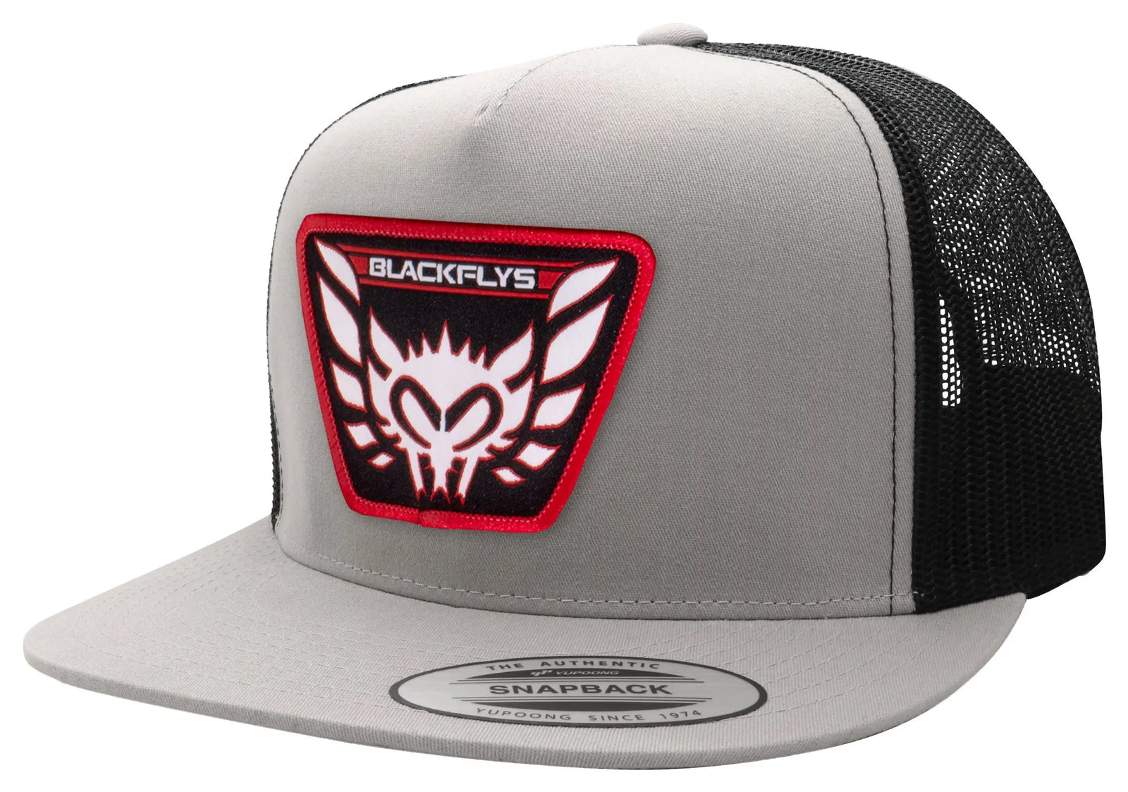 Trans-Am Fly Patch Trucker - BlackFlys
