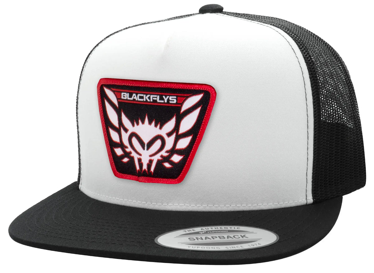 Trans-Am Fly Patch Trucker - BlackFlys