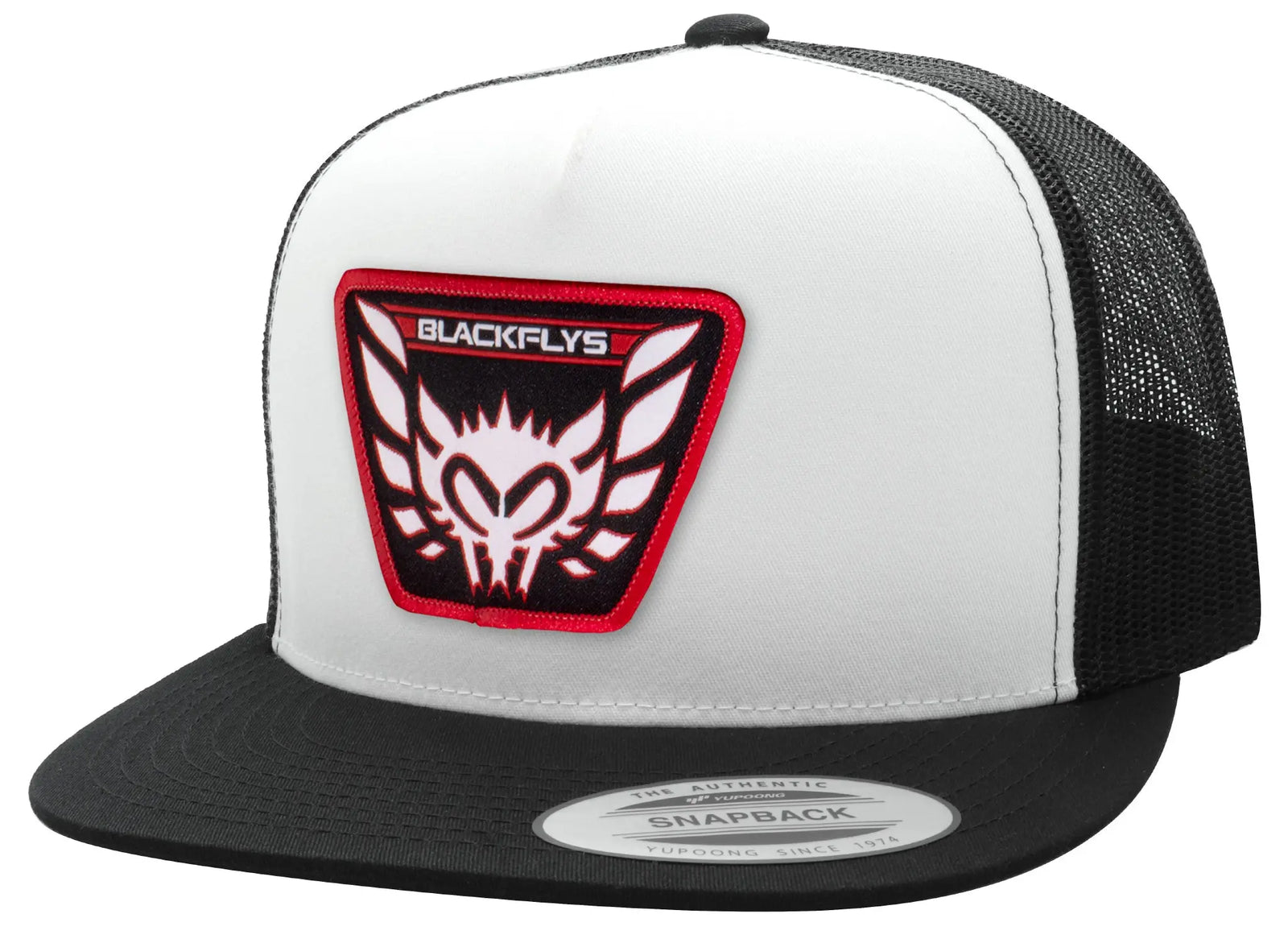 Trans-Am Fly Patch Trucker - BlackFlys
