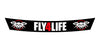 Fly 4 Life Visor Sticker